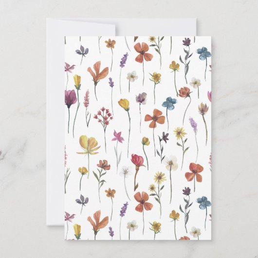 Little Piece of Heaven Angel Baby shower Kaart (Achterkant)