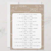 Little Piece of Heaven Beige Guess Who Game Kaart (Voorkant)