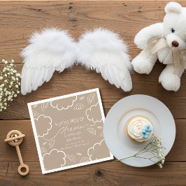 Little Piece of Heaven Beige  Napkins Servet