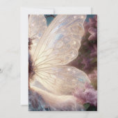 Little Piece of Heaven Magisch Sprookje Baby showe Kaart (Achterkant)