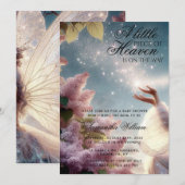 Little Piece of Heaven Magisch Sprookje Baby showe Kaart (Voorkant / Achterkant)