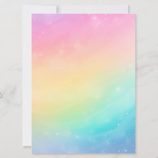 Little Piece of Heaven Rainbow Guess Who Game Kaart (Achterkant)