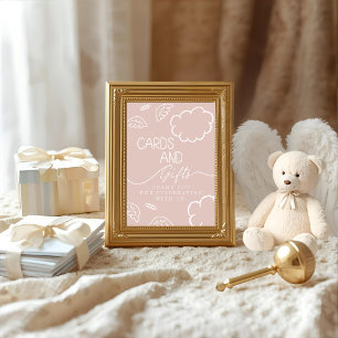 Little Piece of Heaven roze Kaarten & Cadeaus Bord