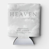 Little Piece of Heaven Sky Baby Shower  Blikjeskoeler (Voorkant)