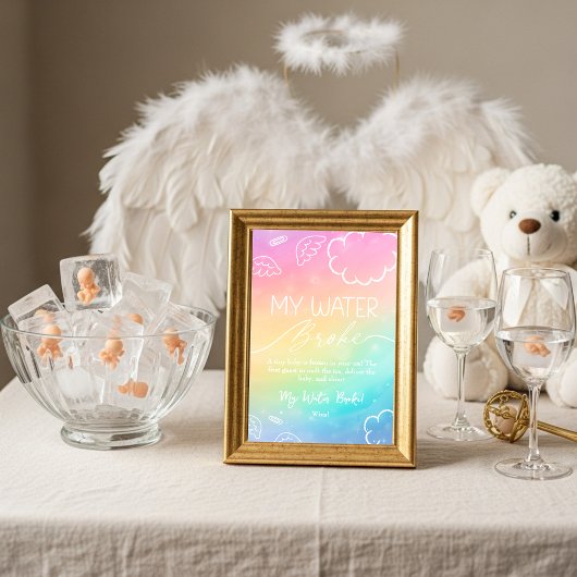 Little Piece of Heaven Water Broke Game Rainbow  Kaart