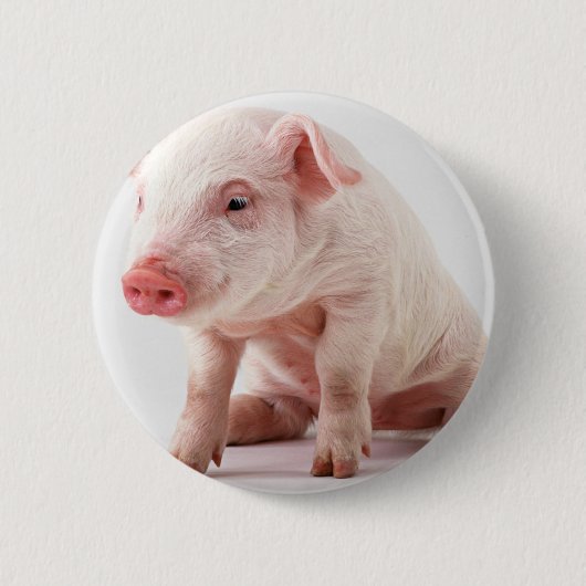 Little Pig Ronde Button 5,7 Cm (Voorkant)