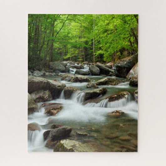 Little Pigeon River bij Greenbrier Legpuzzel (Verticaal)