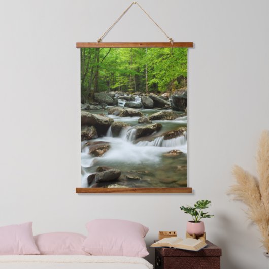 Little Pigeon River van Greenbrier Hangend Wandkleed (Slaapkamer)