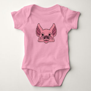 Little Piggy, Big Pig Romper