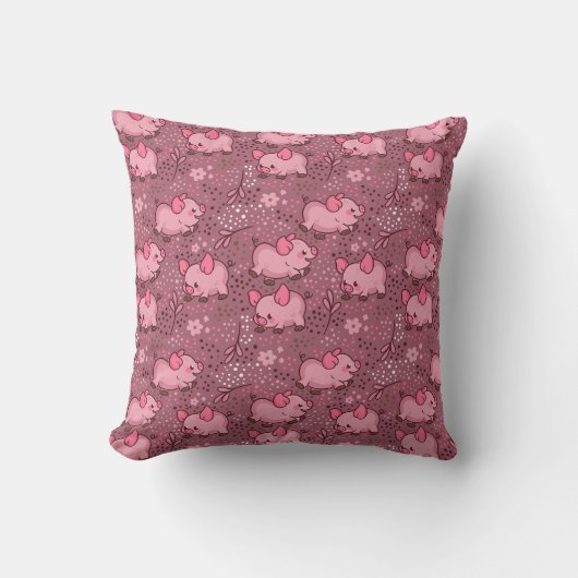 Little Piggy Cushion Kussen (Voorkant)