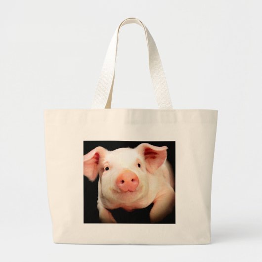 Little Piggy Grote Tote Bag (Voorkant)