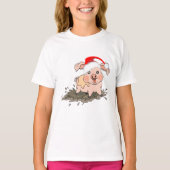 Little Piggy Kerstmis Trui (Voorkant)