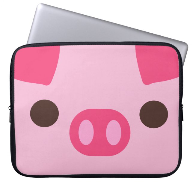 Little Piggy Laptop Sleeve (Voorkant)
