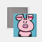 Little Piggy Magnet (Voorkant / Achterkant)