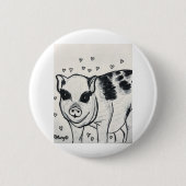  Little Piggy Ronde Button 5,7 Cm (Voorkant)