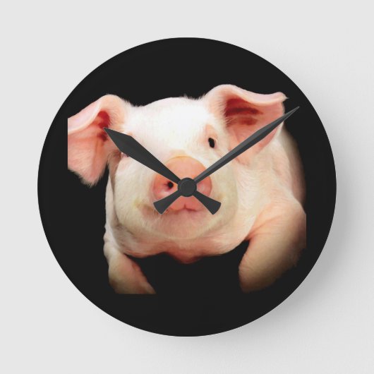 Little Piggy Ronde Klok (Voorkant)