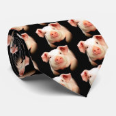 Little Piggy Stropdas (Opgerold)