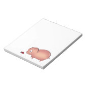 Little Piggy volgt Ladybug Notitieblok (Linkerzijde)