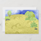 Little Pigs Birthday Invitation Kaart (Achterkant)