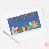 Little Pig's Kerst sticker (Envelop)