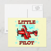 Little Pilot Tshirts and Gifts Briefkaart (Voorkant / Achterkant)