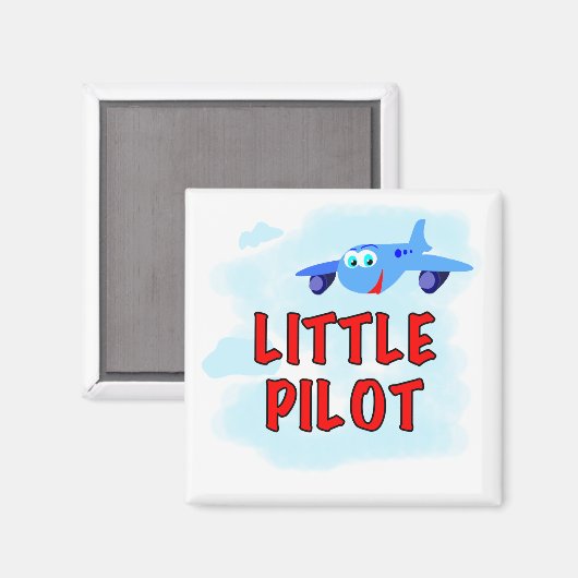 Little Pilot Tshirts and Gifts Magneet (Voorkant / Achterkant)