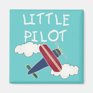 Little Pilot Tshirts and Gifts Magneet