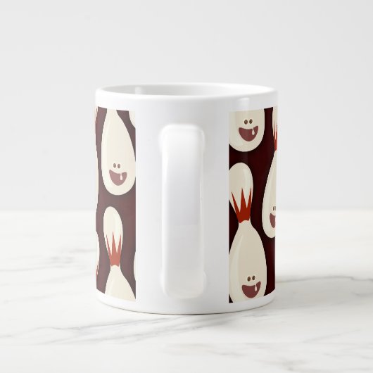 Little Pinhead Pattern Grote Koffiekop (Achterkant)