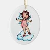 Little Pink Angel Ornament (Rechts)