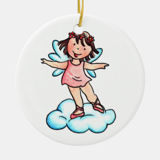 Little Pink Angel Ornament