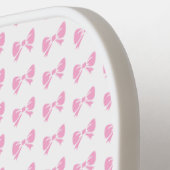 Little Pink Bow Meisje Dames Meisje Verjaardag Pickleball Paddle (Links Detail)