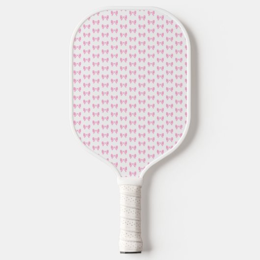 Little Pink Bow Meisje Dames Meisje Verjaardag Pickleball Paddle (Voorkant)