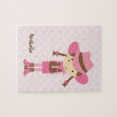 Little Pink Cowgirl Legpuzzel (Horizontaal)