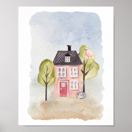 Little Pink House Poster (Voorkant)