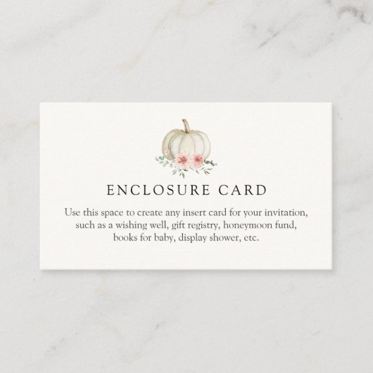 Little Pink Pumpkin Custom Enclosure Kaart (Voorkant)