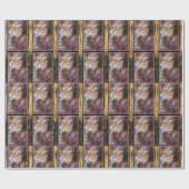 Little Pink Santa Gala 30 x 6' Cadeaupapier (Vlak)