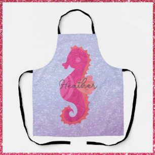 Little Pink Seahorse Schort