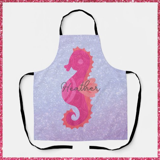  Little Pink Seahorse Schort
