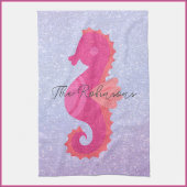  Little Pink Seahorse Theedoek