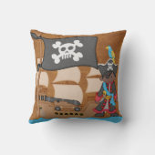 Little Pirate (Afro-Amerikaans) MOJO Kussen (Achterkant)