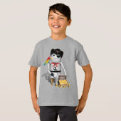Little Pirate Robo-x9 T-shirt (Voorkant volledig)