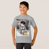 Little Pirate Robo-x9 T-shirt (Voorkant volledig)