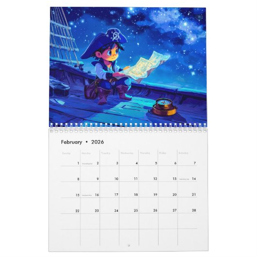 Little Pirate’s Treasure Hunt – Adventure Calendar Kalender (Feb 2026)