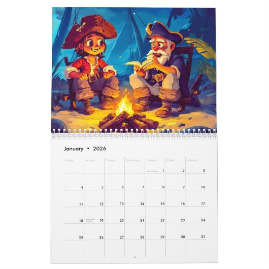 Little Pirate’s Treasure Hunt – Adventure Calendar Kalender (Jan 2026)