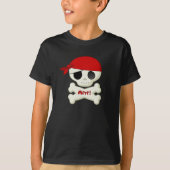 Little Pirate Skull en Crossbones T-shirt (Voorkant)