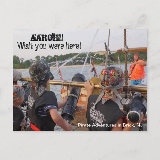 Little Pirates Briefkaart (Voorkant)