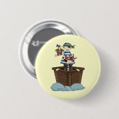 Little Pirates Ronde Button 5,7 Cm (Voorkant /achterkant)