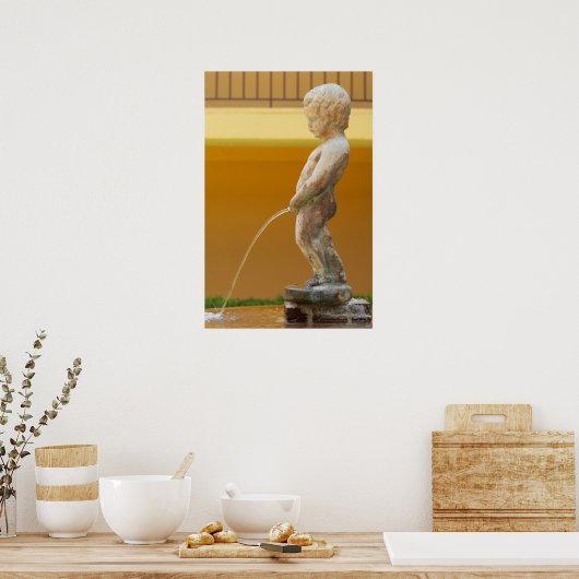 Little Pisser Poster (Keuken)