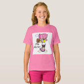 Little Pitcher Girls Baseball Tshirts en Gifts (Voorkant volledig)