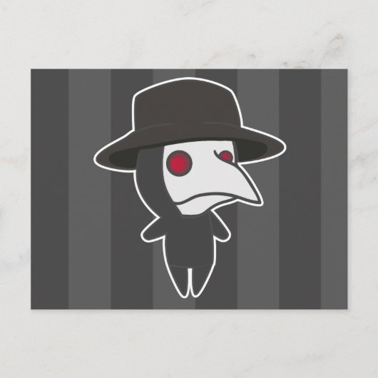 Little Plague Doctor Briefkaart (Voorkant)